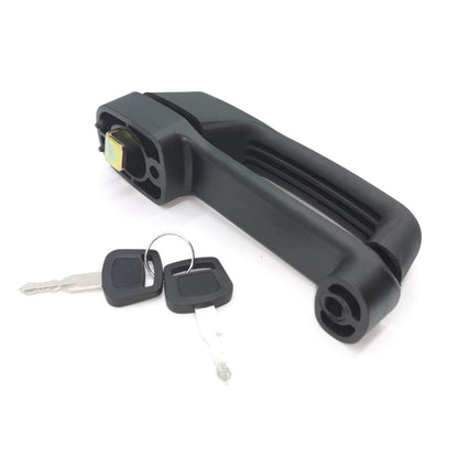 New Front Door Latch Handle w/Bezel 7109662 for Bobcat 751 753 763 773 863 S185 S205 S220 S250 S300 S330 T110 T140 T180 T190 T200.