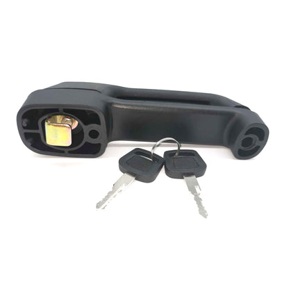 New Front Door Latch Handle w/Bezel 7109662 for Bobcat 751 753 763 773 863 S185 S205 S220 S250 S300 S330 T110 T140 T180 T190 T200.