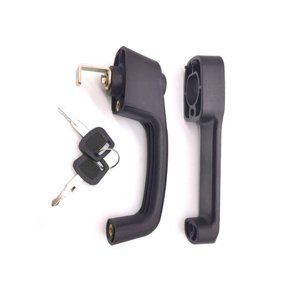 New Front Door Latch Handle w/Bezel 7109662 for Bobcat 751 753 763 773 863 S185 S205 S220 S250 S300 S330 T110 T140 T180 T190 T200.
