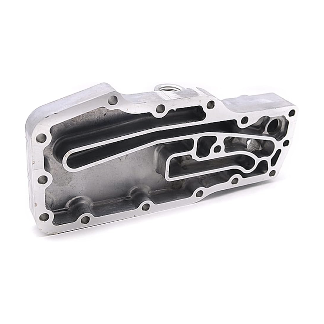 Oil Cooler Cover 6754-61-2220 for Komatsu Engine SAA4D107E-1 SAA4D107E-2A Excavator PC160LC-8 PC170LC-11 PC200LC-8 PC200LC-8M0 PW180-7 PW180-7E0