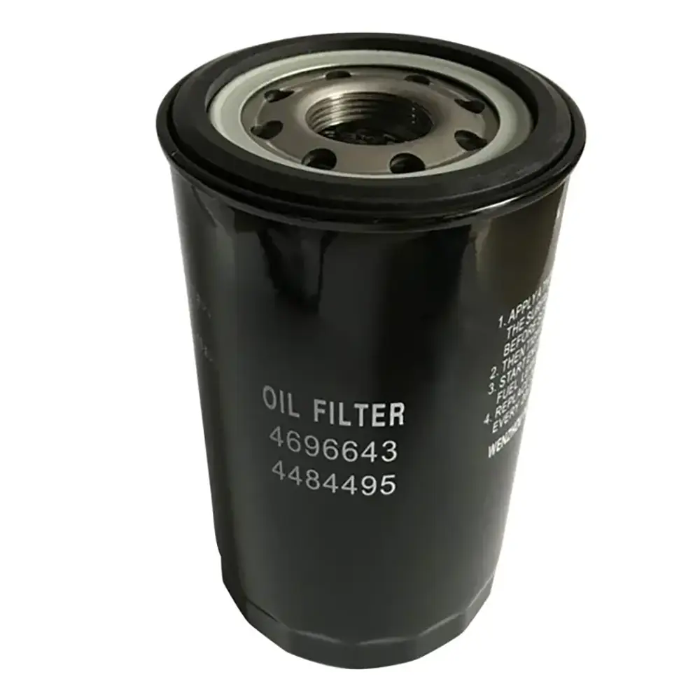 Oil Filter 4696643 for Isuzu 4HK1 Engine Hitachi EX200-6 ZX210 EX210-5 EX300-6 Excavator