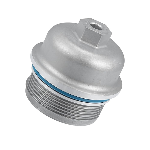 Oil Filter Housing Cover 12583470 for Cadillac 2004-2015 CTS Chevrolet 2010-2015 Camaro 2015-2016 Colorado - KUDUPARTS