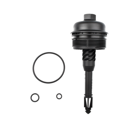 Oil Filter Housing Cover A2701800438 for Mercedes-Benz B250 C300 E300 CLA GLA250 - KUDUPARTS