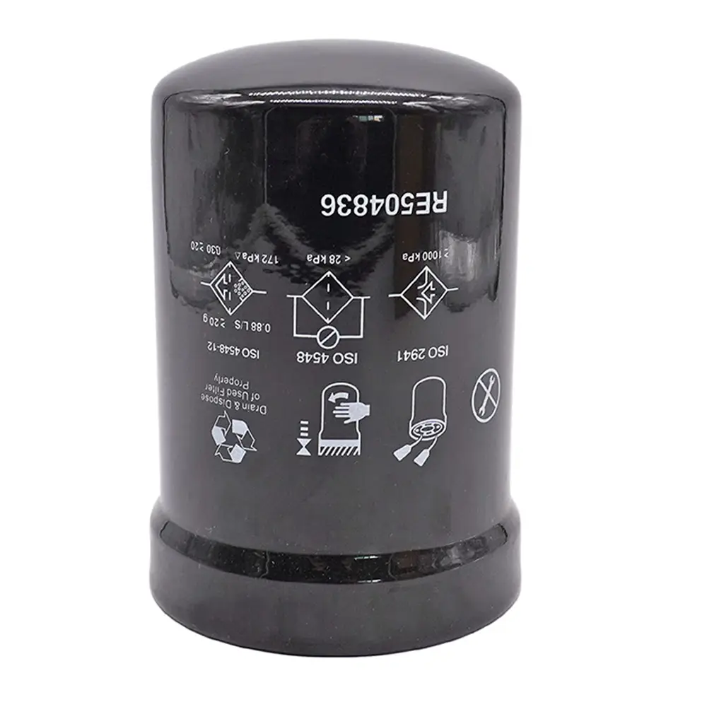 Oil Filter RE504836 for John Deere 4045 6068 6330 6420 Engine 1210E 1410D 5101E 5425 Tractor