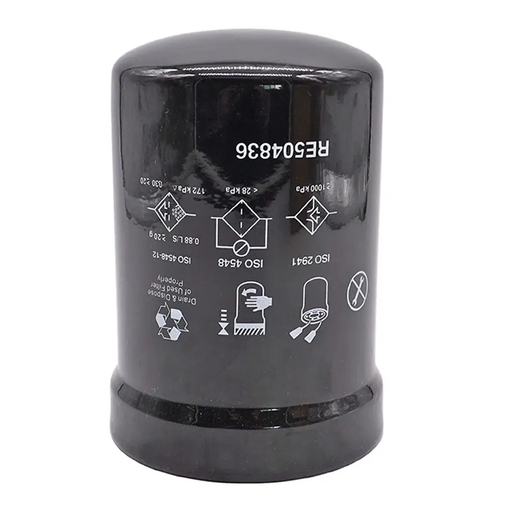 Oil Filter RE504836 for John Deere 4045 6068 6330 6420 Engine 1210E 1410D 5101E 5425 Tractor - KUDUPARTS