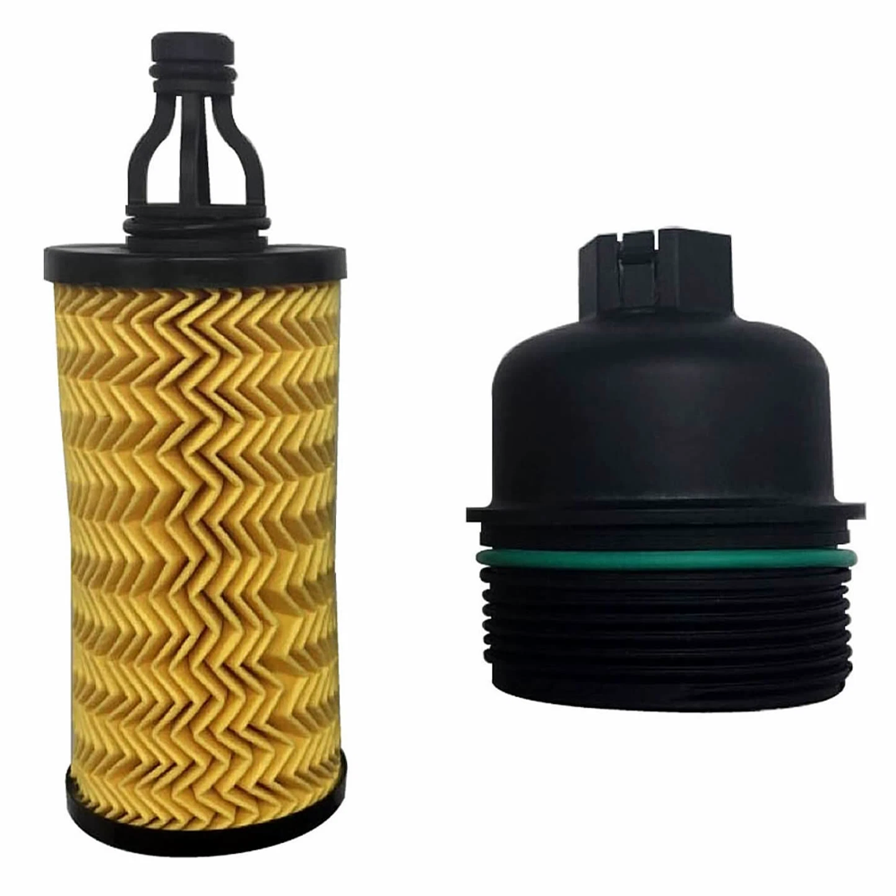 Oil Filter & Cap 311401 for Maserati Ghibli Levante Quattroporte 3.0L V6 2014-2018 - KUDUPARTS