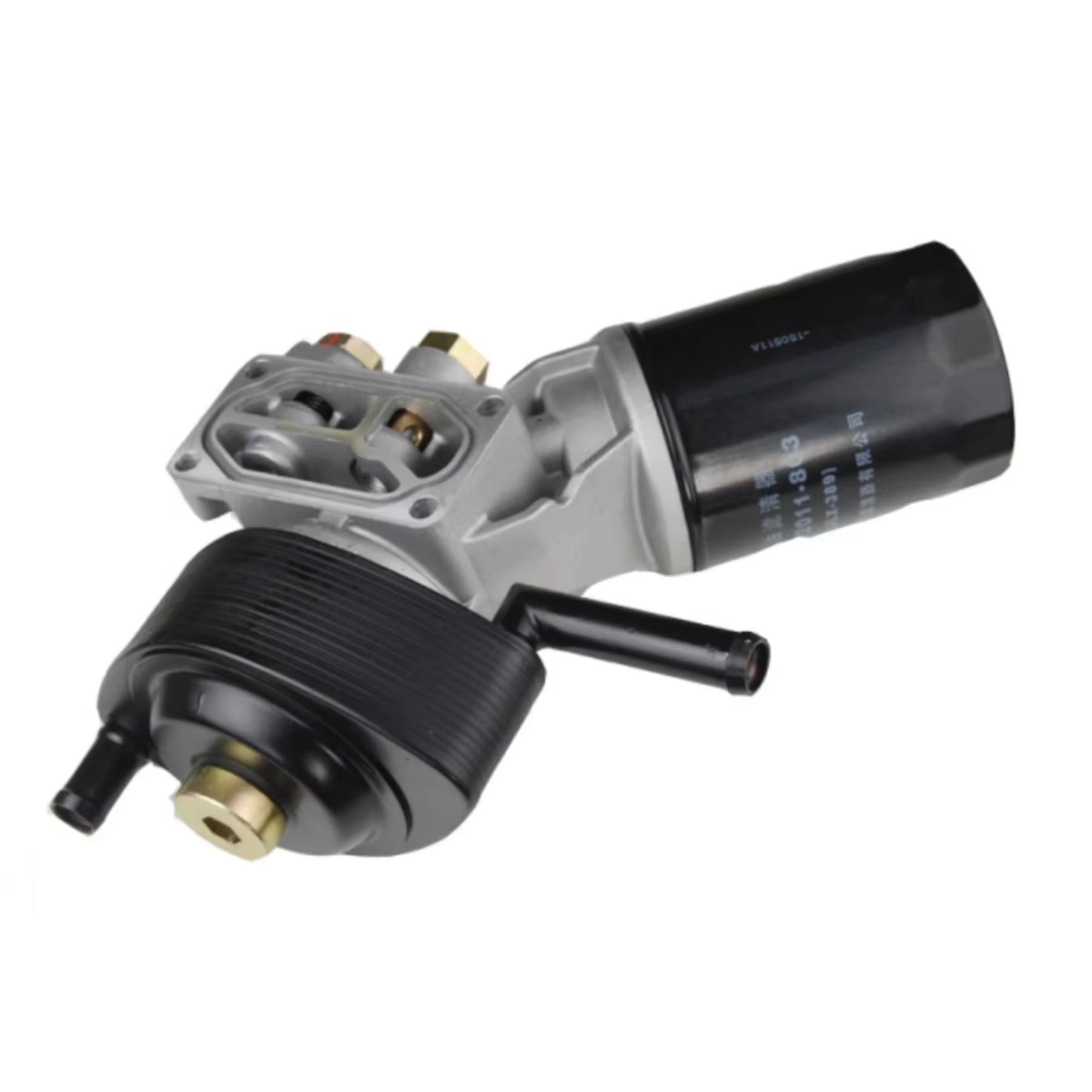 Oil Filter & Cooler Assembly 8972242981 for Isuzu Engine 4JB1-T Truck NKR55 NKR66 NKR69 NKR71 NKR77 NHR - KUDUPARTS