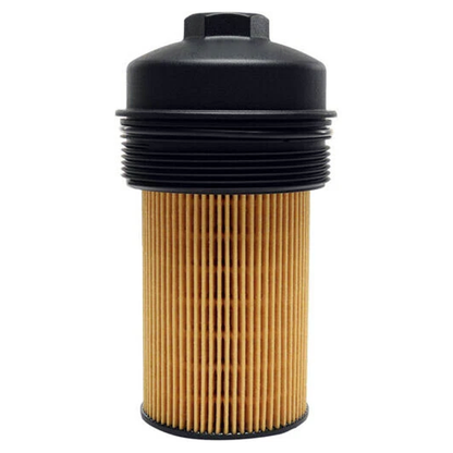 Oil Filter and Cap FL2016 1840754C91 3C3Z-6766-CA for 2003-2007 6.0L 2008-2010 6.4L Powerstroke F250 F350 F450 F550 Super Duty 2003-2005 Excursion