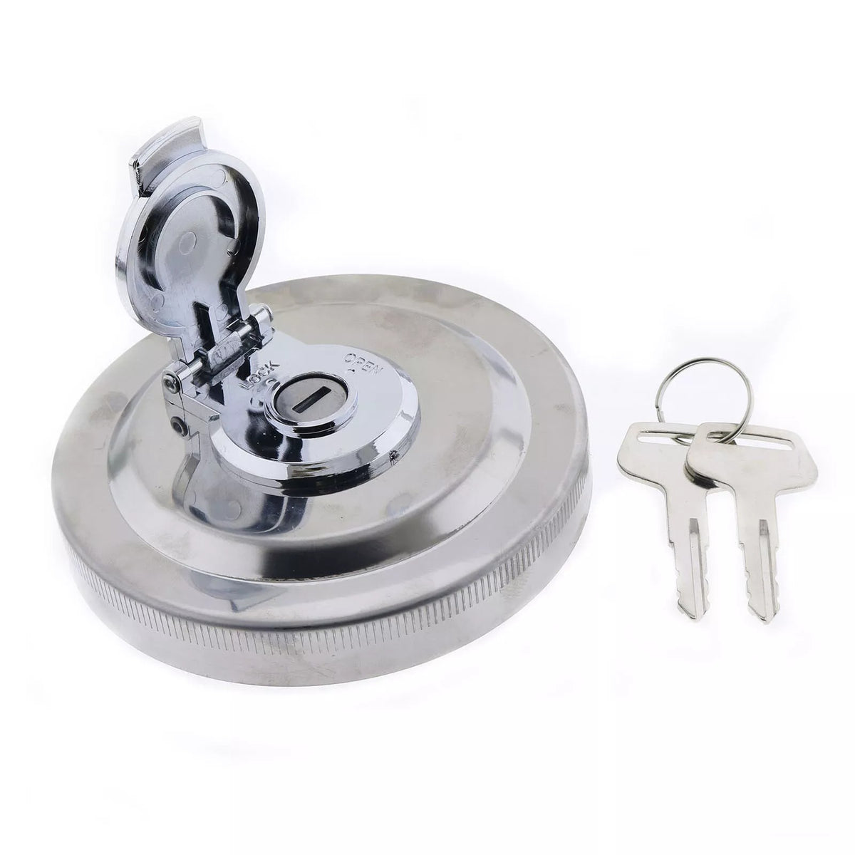Oil Fuel Tank Cap 423-04-11362 W2 Keys For Komatsu WA480-6 WA420-3 WA270-7 512 Ship to US - KUDUPARTS