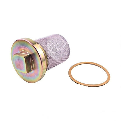 Oil Pan Drain Plug with Gasket 9N6730WG 8N6734 for Ford New Holland Tractor 9N 2N 8N NAA 600 601 800 801 2000 4000