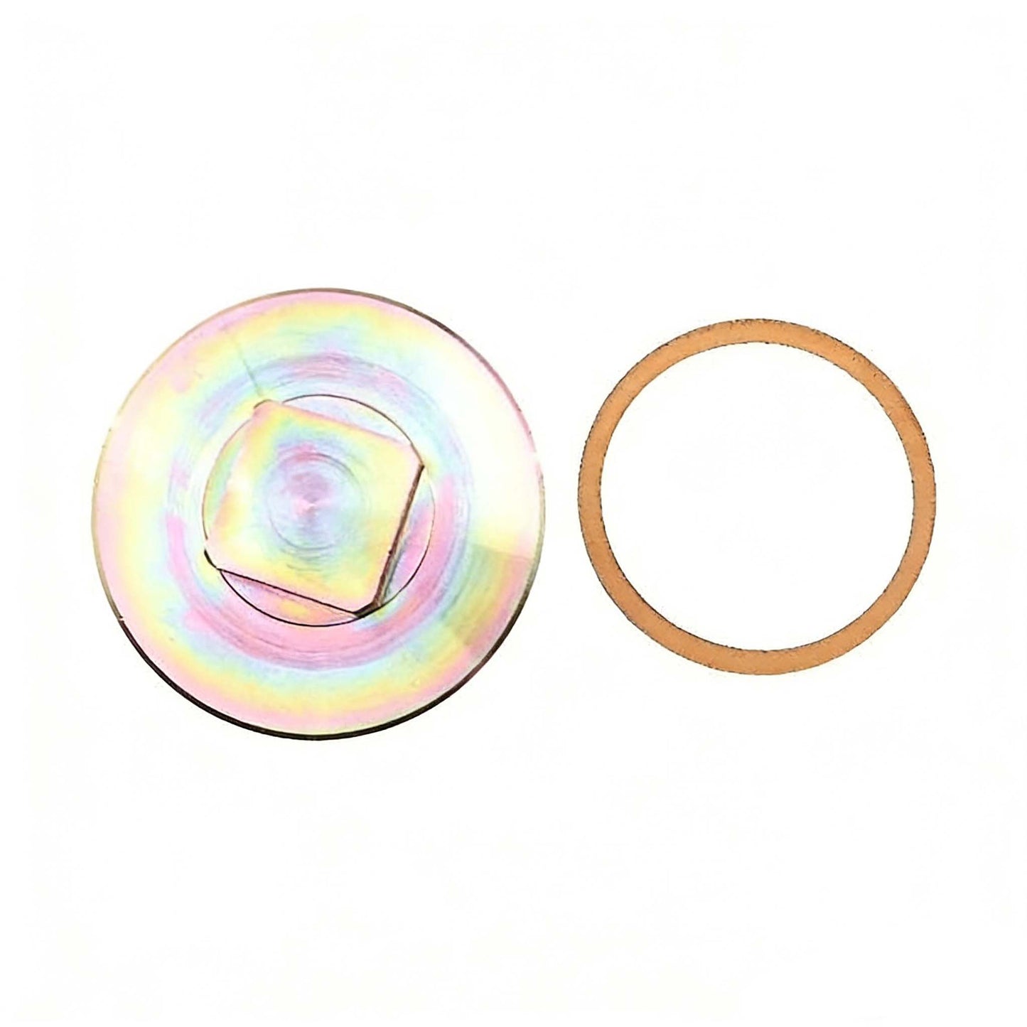 Oil Pan Drain Plug with Gasket 9N6730WG 8N6734 for Ford New Holland Tractor 9N 2N 8N NAA 600 601 800 801 2000 4000