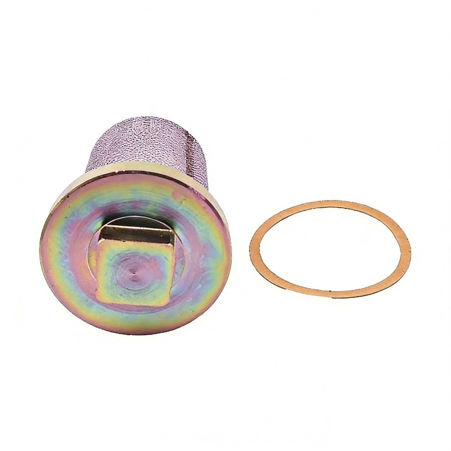 Oil Pan Drain Plug with Gasket 9N6730WG 8N6734 for Ford New Holland Tractor 9N 2N 8N NAA 600 601 800 801 2000 4000