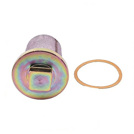 Oil Pan Drain Plug with Gasket 9N6730WG 8N6734 for Ford New Holland Tractor 9N 2N 8N NAA 600 601 800 801 2000 4000 - KUDUPARTS