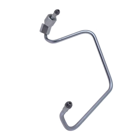 Oil Pipe YM129601-59840 for Komatsu Engine 4D88-6 4D88E-6 Excavator PC45MR-3 PC50MR-2 PC55MR-3 - KUDUPARTS
