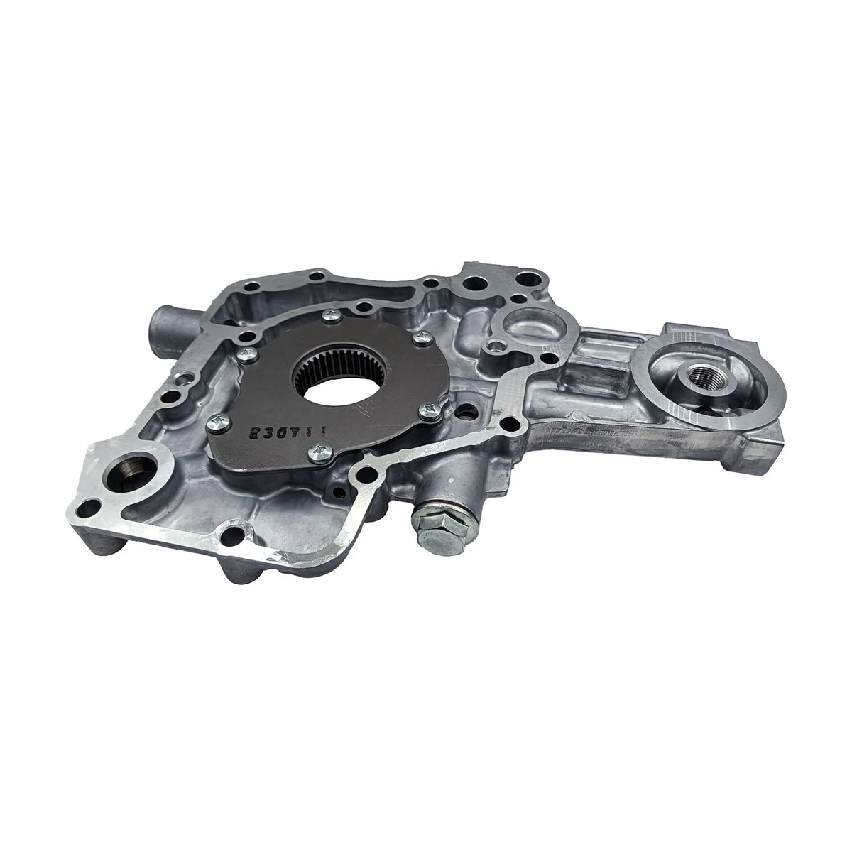 Oil Pump Front Cover Assembly 1J700-04222 for Kubota Engine V2607 V2607-T V2607-DI-TE3B-BC-2 V2607-DI-TE3B-EU-Z8 - KUDUPARTS