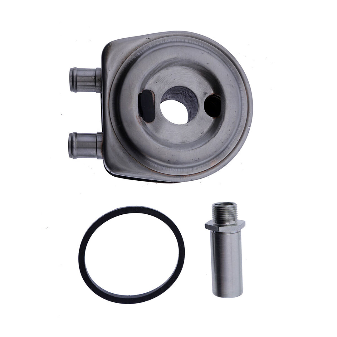 Oil Cooler 2486A219 3638486M91 for Perkins 1004-4 1004-40 1004-40T 1004-42 - KUDUPARTS