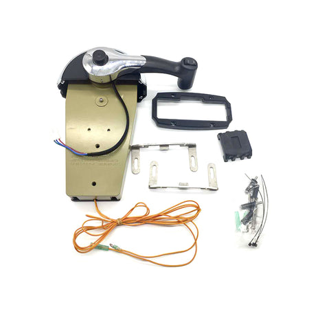 Outboard Remote Control Box 8M0059686 for Mercury Binnacle/Console Top Mount with 2 Feet Trim Harness