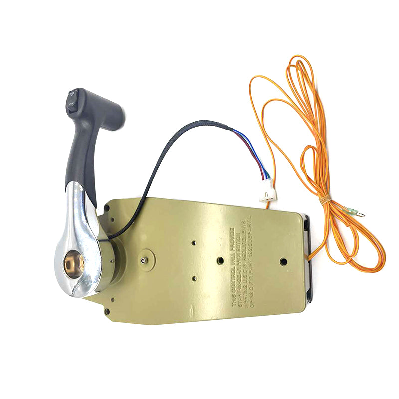 Outboard Remote Control Box 8M0059686 for Mercury Binnacle/Console Top Mount with 2 Feet Trim Harness