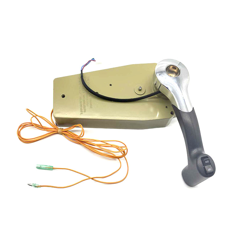 Outboard Remote Control Box 8M0059686 for Mercury Binnacle/Console Top Mount with 2 Feet Trim Harness