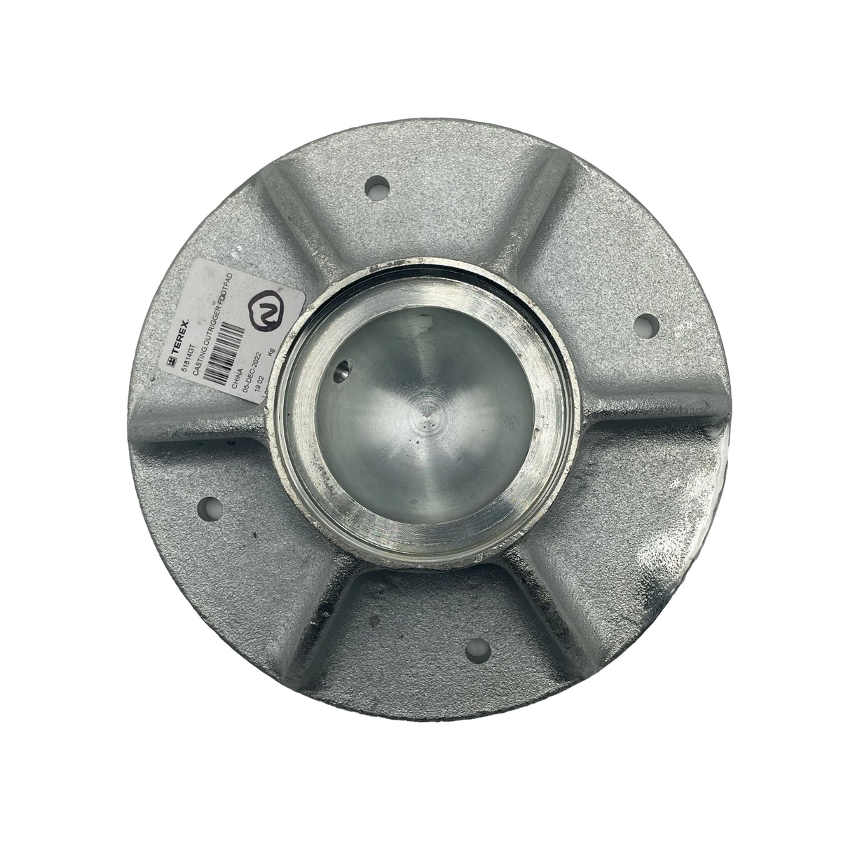 Outrigger Footpad Casting 51814GT for Genie Scissor Lift GS-3384 GS-3390 GS-3369 GS-5390 - KUDUPARTS