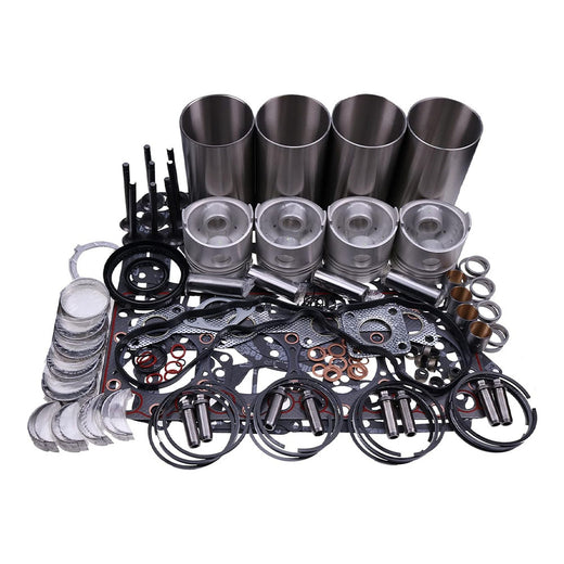 Overhaul Gasket Kit for Kubota V1702 V1702B Engine KH90 Bobcat 743 733 Excavator - KUDUPARTS