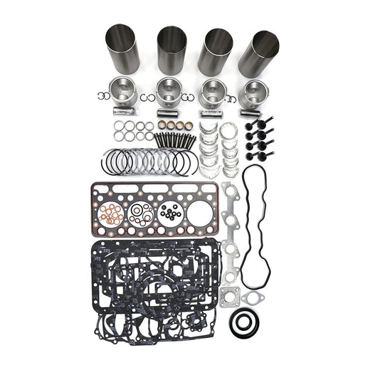 Overhaul Gasket Kit for Kubota V1702 V1702B Engine KH90 Bobcat 743 733 Excavator - KUDUPARTS