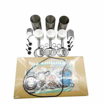 Overhaul Rebuild Kit For ISUZU 3KC1 Engine Parts SUMITOMO S85UX S100F2 Excavator