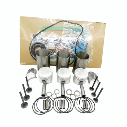 Overhaul Rebuild Kit For ISUZU 3KC1 Engine Parts SUMITOMO S85UX S100F2 Excavator