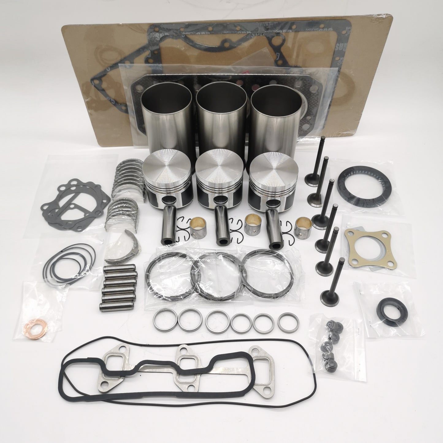 Overhaul Rebuild Kit For Yanmar 3T75HA Engine YM220D YM250D YM226 YM226D Tractor