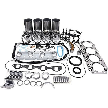 Overhaul Rebuild Kit for Isuzu 4JB1 4JB1T Engine Bobcat 1213 843 853 960 2060 2070 Loader