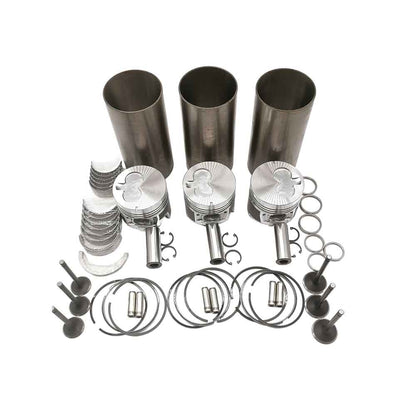 Overhaul Rebuild Kit for Isuzu Engine 3LD1 John Deere Excavator 35ZTS 27ZTS
