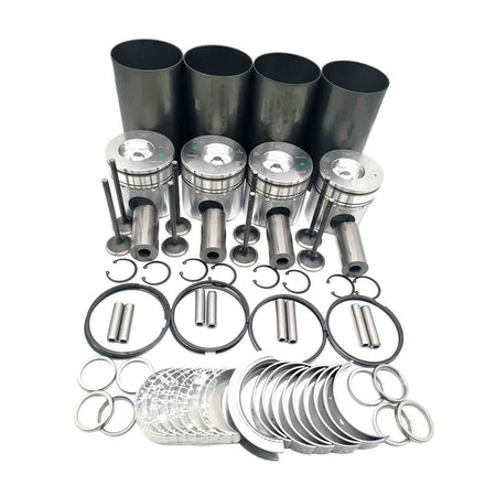 Overhaul Rebuild Kit for Komatsu 4D102 4D102E-1 S4D102E-1 Engine PC130-6 PC100-6 PC60-7 WB146-5 WB142-5 D31P-20 D37-5