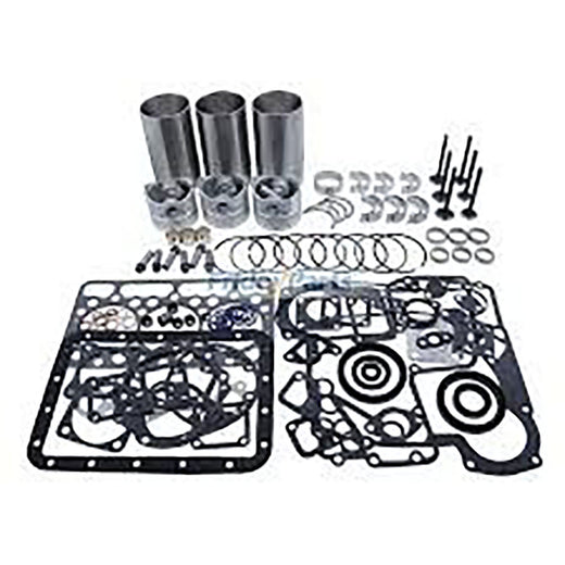 Overhaul Rebuild Kit for Kubota Engine D1105 D1105T Bobcat Loader B100 B200 B250 553 - KUDUPARTS