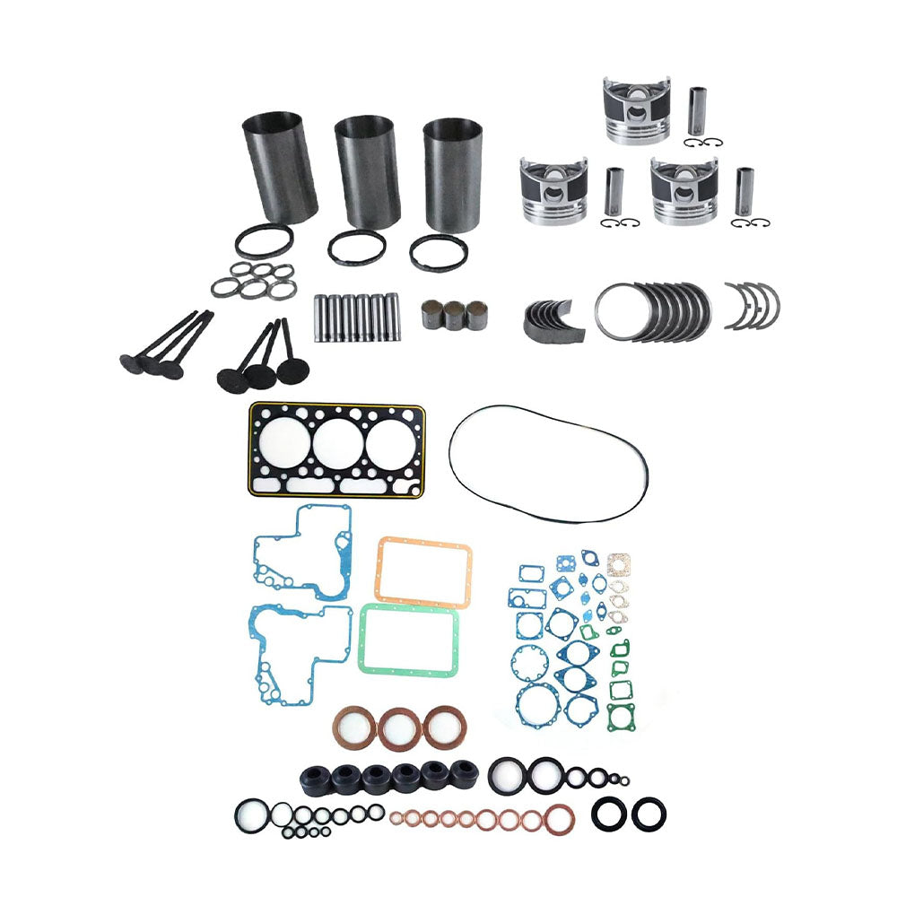 Overhaul Rebuild Kit for Kubota Engine D950 Bobcat Loader 553 543 543B 543C - KUDUPARTS