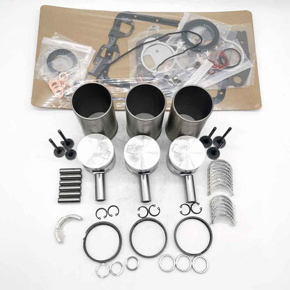 Overhaul Rebuild Kit for Yanmar Engine 3TN66 3TN66E 3TN66C 3TN66L John Deere Tractor 330 332 240 415