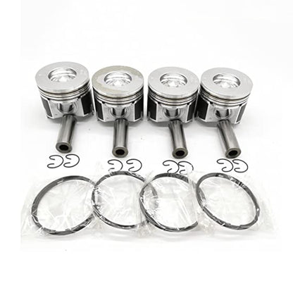 Overhaul Rebuild Kit for Kubota V2607-BY1077 Engine with Bobcat S185 Skid Steer Loader - KUDUPARTS