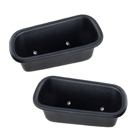 Pair Interior Door Pull Handle 04741404 04741405 for Dodge Ram 1500 2500 3500 - KUDUPARTS