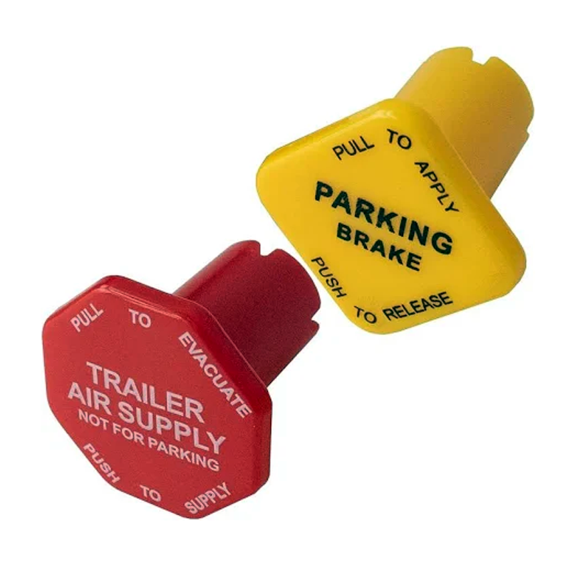 Parking And Air Brake Knobs 298818 298817 for Peterbilt Kenworth Volvo Western Star Truck - KUDUPARTS