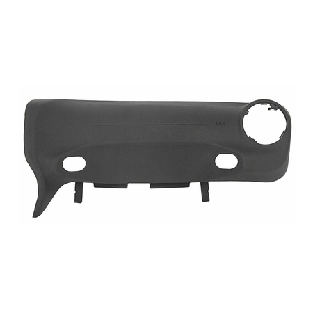 Passenger Black Dash Panel Cover 5QZ89DX9AB for 2015-2018 Jeep Wrangler JK - KUDUPARTS