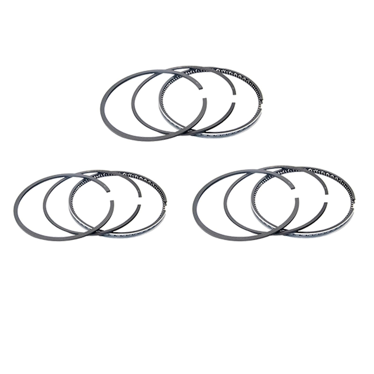 Piston Ring 15271-21050 for Kubota Engine D750 Tractor B5100D-P B5200D B7100D-P - KUDUPARTS