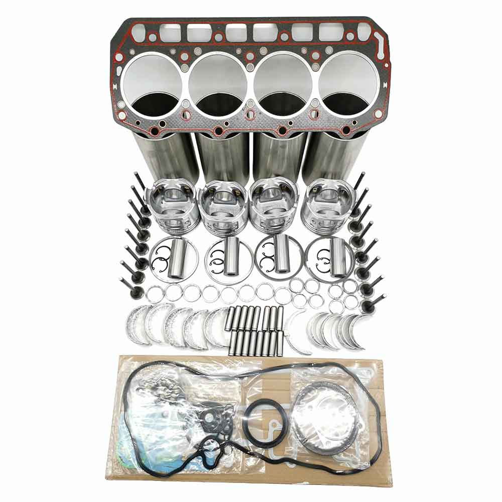 Piston Ring Liner Gasket Bearing Kit For Yanmar Engine 4TNV98T 4TNV98C For Forklift Excavator Loaders