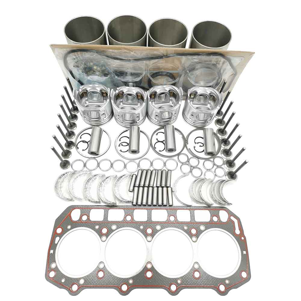 Piston Ring Liner Gasket Bearing Kit For Yanmar Engine 4TNV98T 4TNV98C For Forklift Excavator Loaders