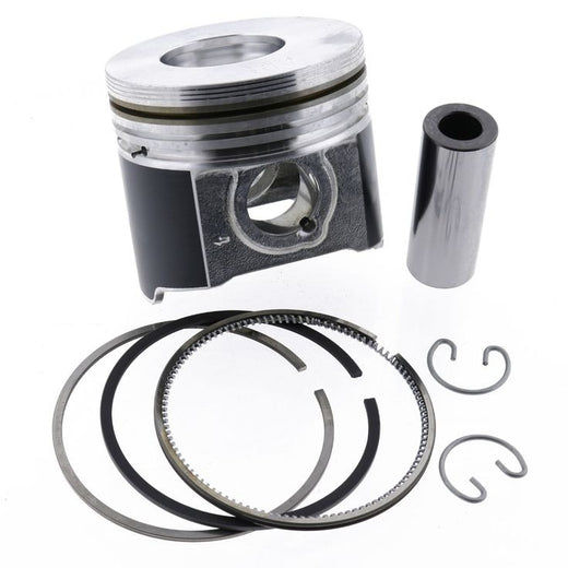 Piston Set 1G924-2111 87mm +0.50mm Oversize for Kubota V2403-DI Engine - KUDUPARTS