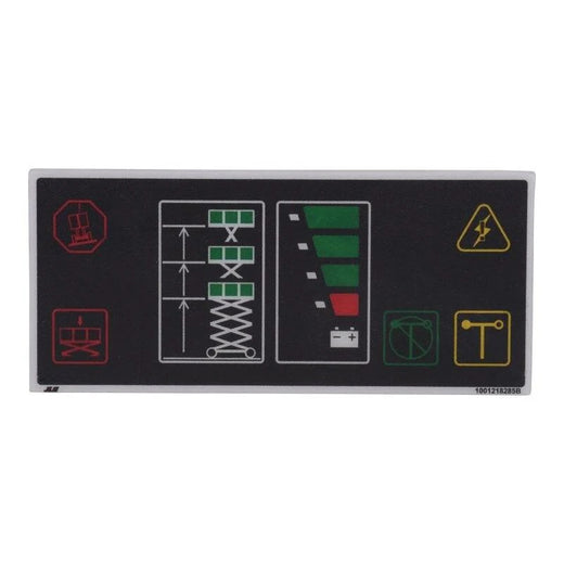 Plat Control Function Decal 1001218285 for JLG Scissor Lift 4045R - KUDUPARTS