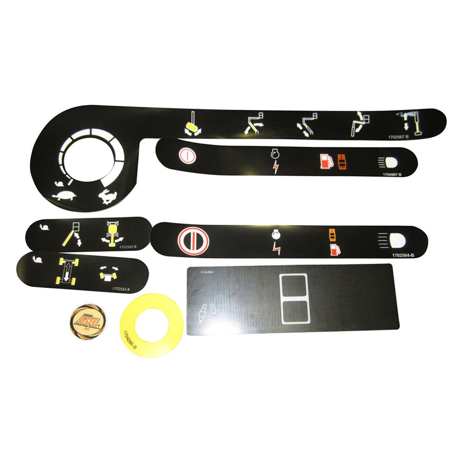 Platform Control Box Decal Kit 2910872 for JLG