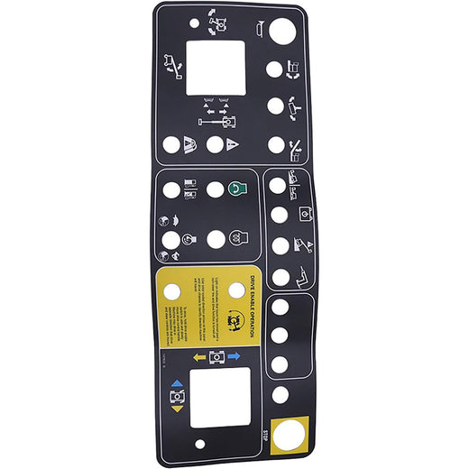 Platform Control Panel Decal 147603GT 147603 for Genie Boom Lift S-60 S-65 S-80 S-85 - KUDUPARTS