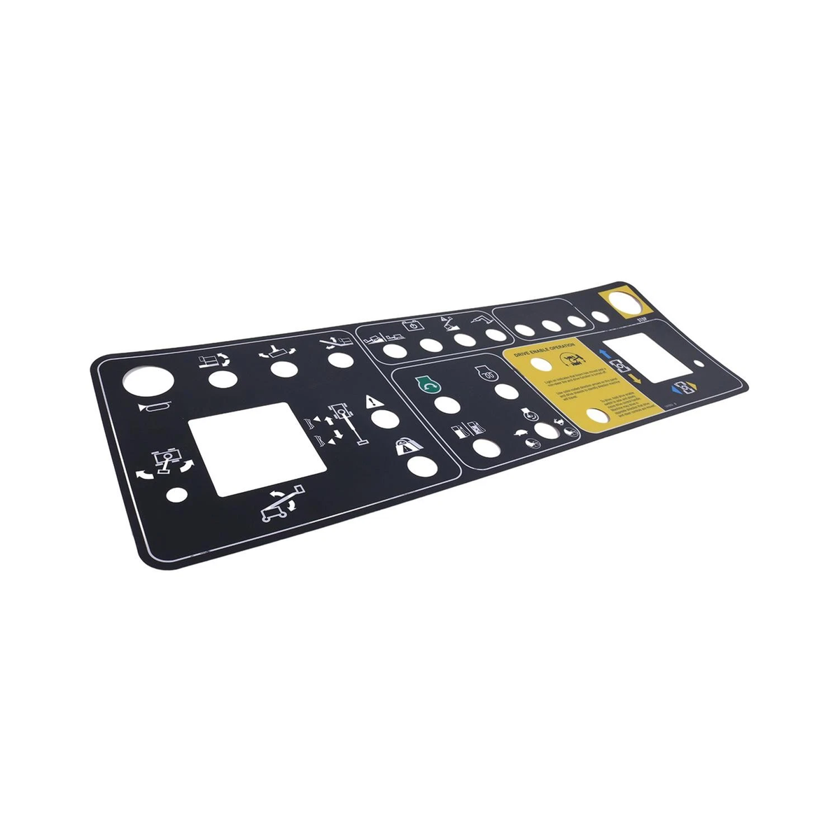 Platform Control Panel Decal 147603GT 147603 for Genie Boom Lift S-60 S-65 S-80 S-85 - KUDUPARTS