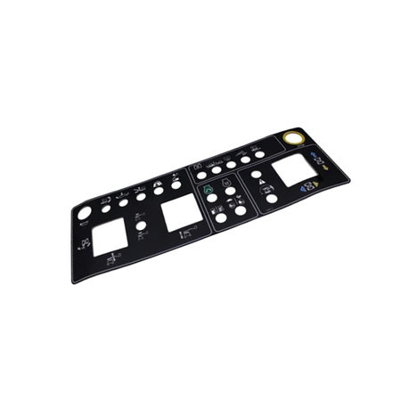 Platform Control Panel Decal 214933GT for Genie Boom Lift Z-45/25 Z-51/30J Z-62/40 - KUDUPARTS