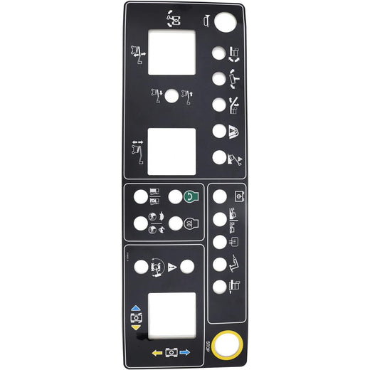 Platform Control Panel Decal 214933GT for Genie Boom Lift Z-45/25 Z-51/30J Z-62/40 - KUDUPARTS