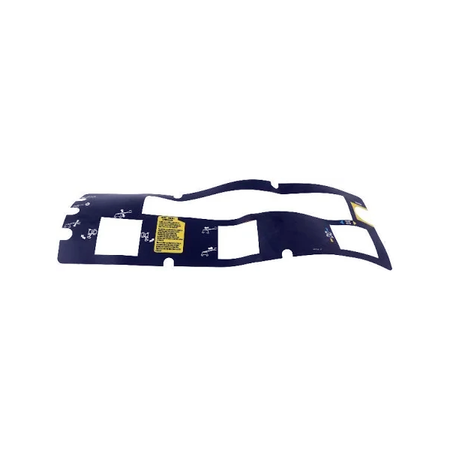 Platform Control Panel Decal 65182GT 65182 for Genie Boom Lift S-120 S-125 S-105 S-100 - KUDUPARTS